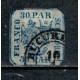 1862 - 30 parale, Principatele Unite, stampilat, cal. II
