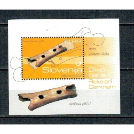Slovenia 2007 - Arheologie, artefacte, colita neuzata