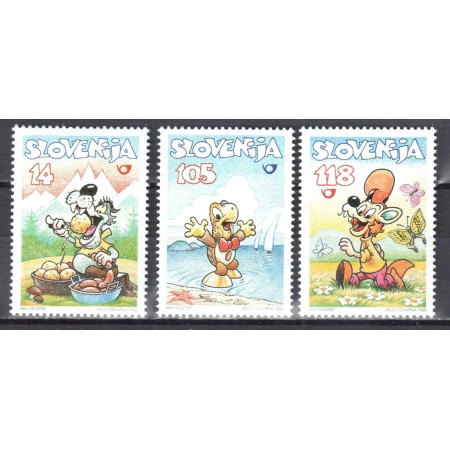 Slovenia 1998 - Desene animate, cartoons, serie neuzata