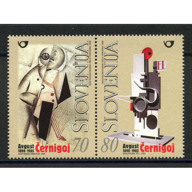 Slovenia 1998 - Sculpturi, arta, serie neuzata