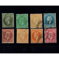 1872 - Carol I, Paris, serie stampilata