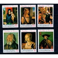 Burundi 1971 - Picturi, arta, săptămâna scrisorii, serie neuzata