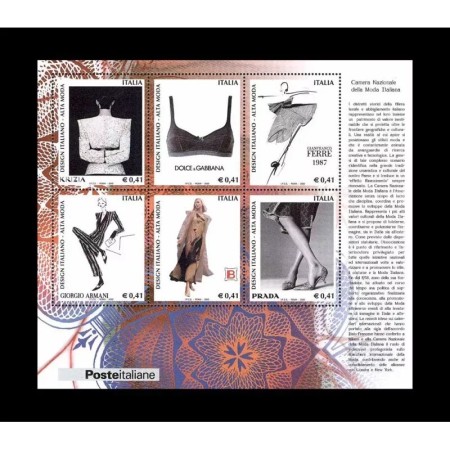 Italia 2002 - Design italian, moda, minicoala neuzata