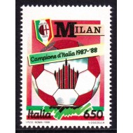 Italia 1988 - Fotbal, Milan campioana, neuzat
