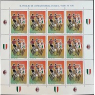 Italia 1999 - Fotbal, Milan campioana, minicoala neuzata