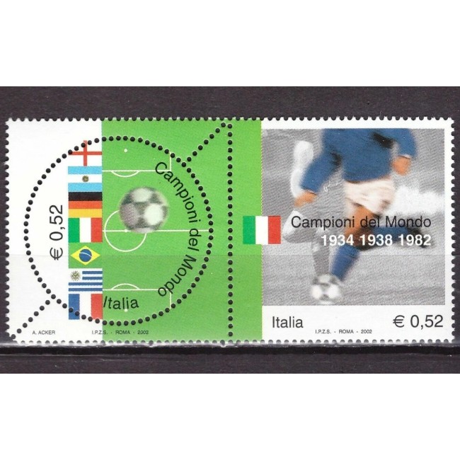 Italia 2002 - Campionatul Mondial de Fotbal, serie neuzata