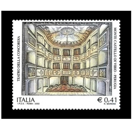 Italia 2006 - Teatrul Concordia, Monte Castello, neuzat