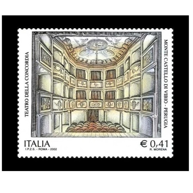 Italia 2006 - Teatrul Concordia, Monte Castello, neuzat