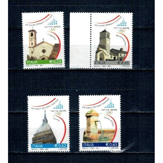 Italia 2004 - Jocurile Olimpice Torino, serie neuzata