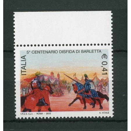 Italia 2003 - Barletta, turnir, neuzat