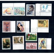 Italia - Lot timbre neuzate, anii 2000