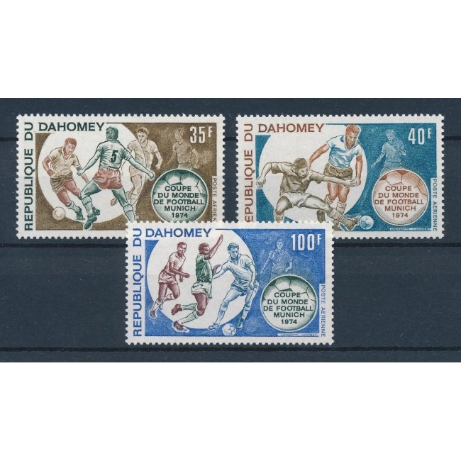 Dahomey 1973 - Campionatul Mondial de Fotbal, serie neuzata