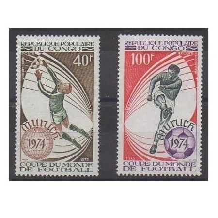 Congo 1973 - Campionatul Mondial de Fotbal, serie neuzata