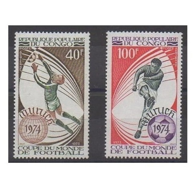 Congo 1973 - Campionatul Mondial de Fotbal, serie neuzata