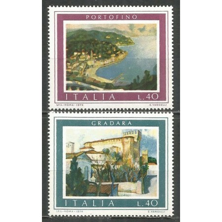 Italia 1974 - Turism, vederi, serie neuzata