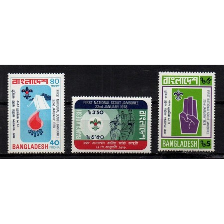Bangladesh 1978 - Cercetași, Jamboree, serie neuzata