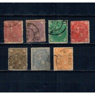 1890 - Cifra in 4 colturi, filigran stema mica, serie stampilata