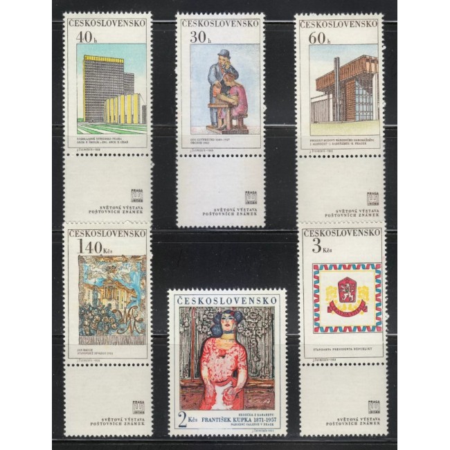 Cehoslovacia 1968 - Noua Praga, serie neuzata