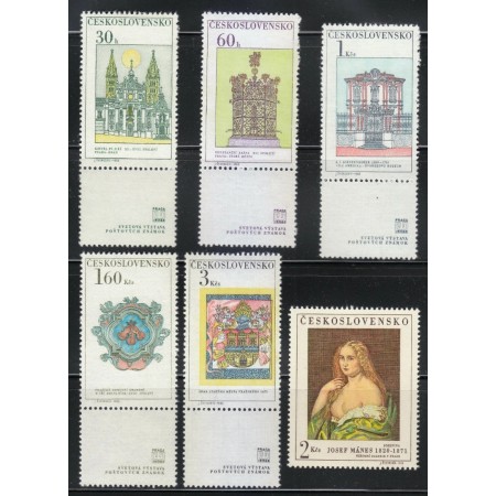 Cehoslovacia 1968 - Vechea Praga, serie neuzata