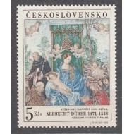 Cehoslovacia 1968 - Durer, pictura, arta, FIP, neuzat
