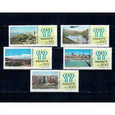 Argentina 1978 - Campionatul Mondial de Fotbal, orase, serie neuzata