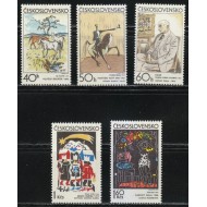 Cehoslovacia 1972 - Arta grafica, serie neuzata