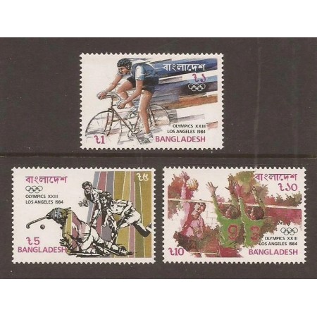 Bangladesh 1984 - Jocurile Olimpice, sport, serie neuzata