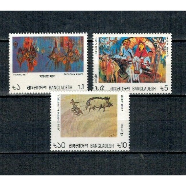 Bangladesh 1986 - Picturi, arta, serie neuzata