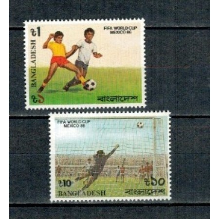 Bangladesh 1986 - Campionatul Mondial de Fotbal, serie neuzata