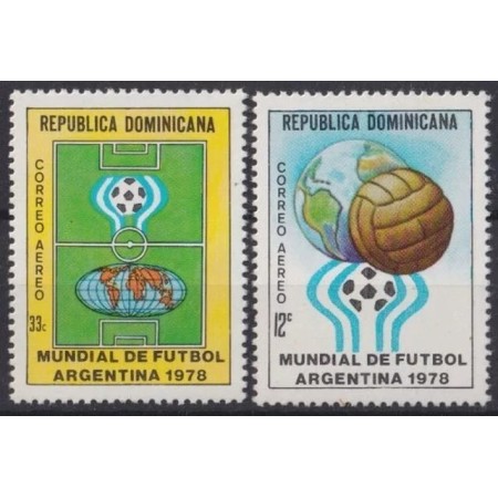 Republica Dominicana 1978 - Campionatul Mondial de Fotbal, serie neuzata