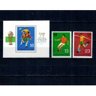 Bulgaria 1978 - Campionatul Mondial de Fotbal, serie si colita neuzata