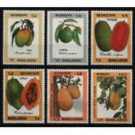Bangladesh 1990 - Fructe, serie neuzata