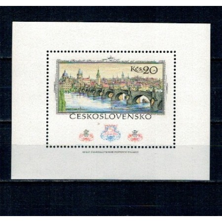 Cehoslovacia 1978 - Expo Praga, orașul vechi, colita neuzata