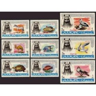 Ajman 1965 - Fauna, animale, serie neuzata
