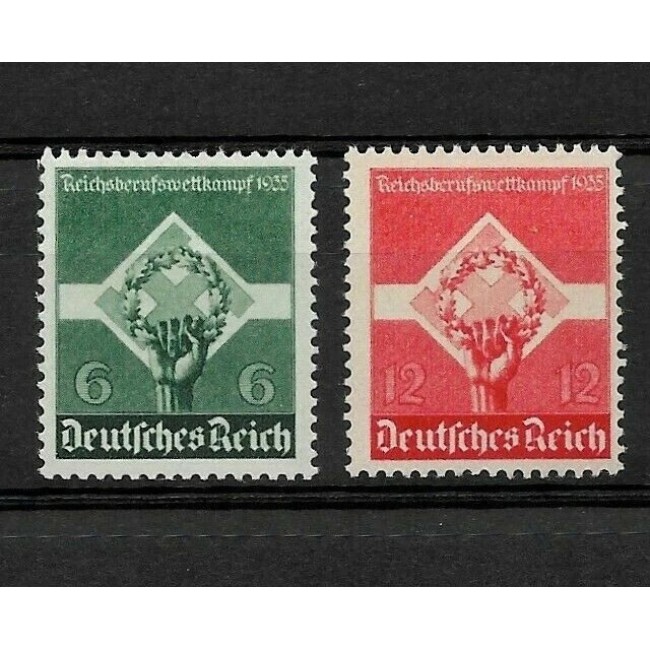 Deutsches Reich 1935 - Competiția meșteșugarilor, serie neuzata