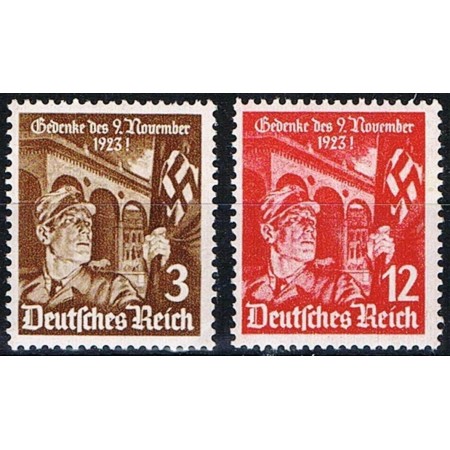 Deutsches Reich 1935 - Aniversarea marșului la Feldherrnhalle, serie neuzata