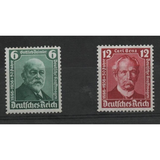 Deutsches Reich 1936 - Motor Show Berlin, Daimler, Benz, serie neuzata