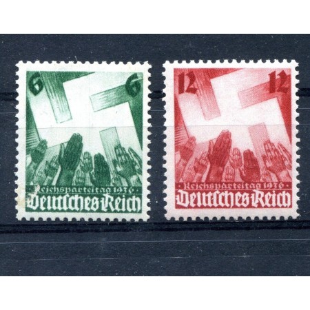Deutsches Reich 1936 - Congresul de la Nuremberg, serie neuzata