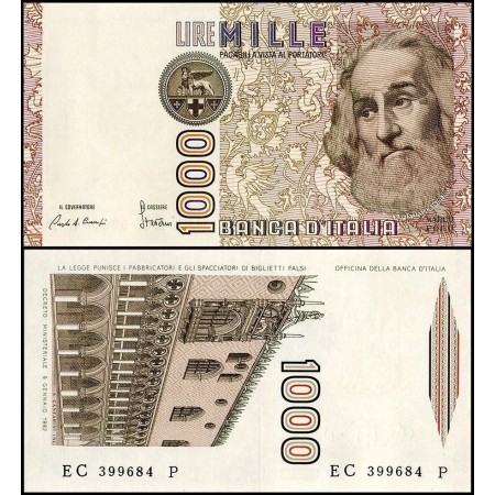 Italia 1982 - 1000 lire UNC