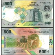 Central African States 2020 - 500 francs UNC