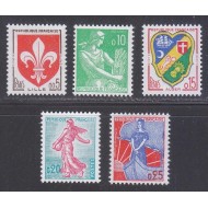 Franta 1960 - Uzuale, Marianne, serie neuzata