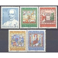 Elvetia 1967 - Pro Patria, picturi, serie neuzata