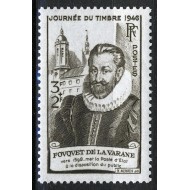 Franta 1946 - Ziua marcii postale, neuzat