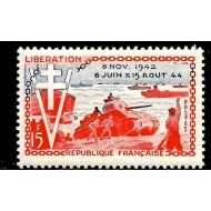 Franta 1954 - Debarcarea Aliaților in Normandia, neuzat