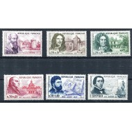 Franta 1960 - Personalități, serie neuzata