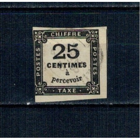 Franta 1871 - Porto, 25c, stampilat