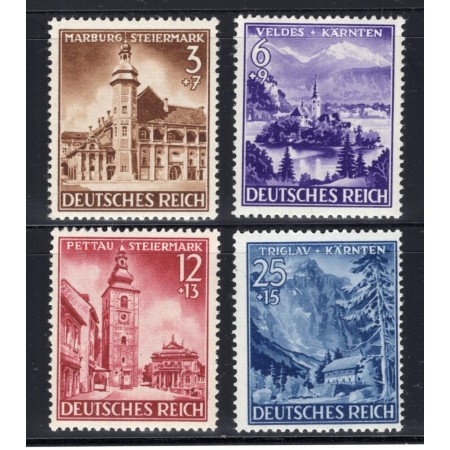Deutsches Reich 1941 - Styria si Carinthia, serie neuzata