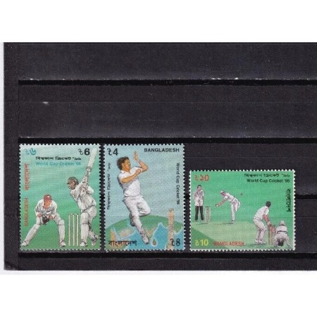 Bangladesh 1996 - Cricket, sport, serie neuzata