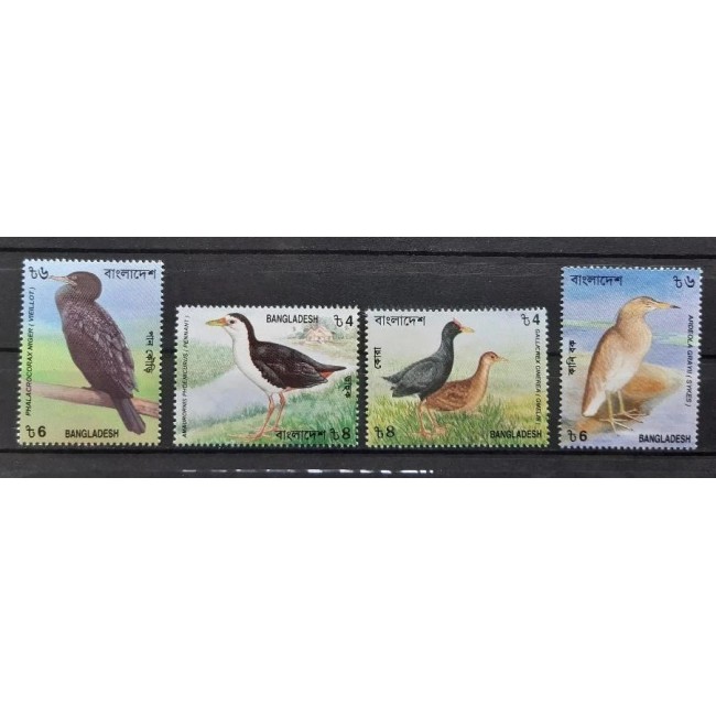 Bangladesh 2000 - Păsări, fauna, serie neuzata