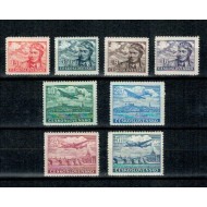 Cehoslovacia 1946 - Posta aeriana, avioane, serie neuzata